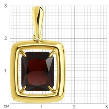 Подвеска Diamant 93-330-01698-1 вес 4.01 г серебро, ситалл купить,20604