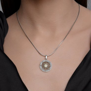Подвеска SOKOLOV 95030278 вес 3.48 г серебро, фианит купить,NaN