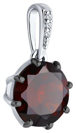 Подвеска Diamant 94-330-02040-1 вес 1.28 г серебро, фианит купить,31888