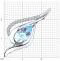 Брошь Diamant 94-340-01045-1 вес 2.36 г серебро, фианит, топаз купить,16865
