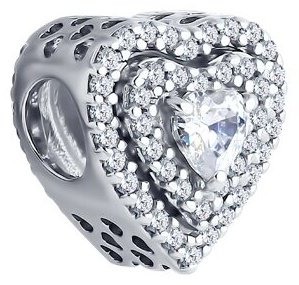 Подвеска SOKOLOV 94033086 вес 2.37 г серебро, фианит купить,9989