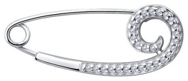 Брошь Diamant 94-140-00560-1 вес 1.74 г серебро, фианит купить,12186