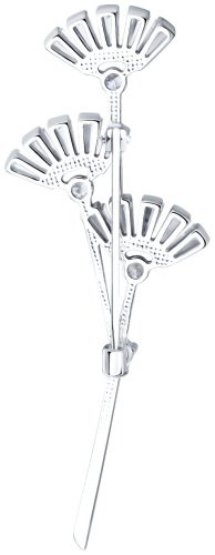 Брошь SOKOLOV 94040173 вес 5.81 г серебро, фианит купить,38988