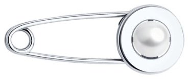 Булавка Diamant 94-340-02633-1 вес 1.24 г серебро, жемчуг купить,9789