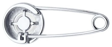 Булавка Diamant 94-340-02633-1 вес 1.24 г серебро, жемчуг купить,9789
