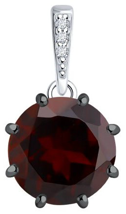 Подвеска Diamant 94-330-02040-1 вес 1.28 г серебро, фианит купить,35899