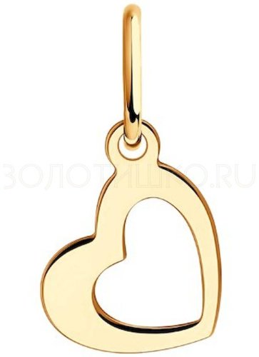 Подвеска Diamant 51-130-02005-1 вес 0.27 г золото, без вставок купить,31875