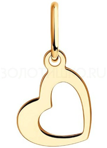 Подвеска Diamant 51-130-02005-1 вес 0.27 г золото, без вставок купить,31875