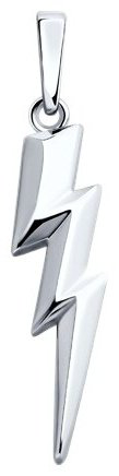 Подвеска SOKOLOV 94033259_s вес 1.12 г серебро, без вставок купить,9234
