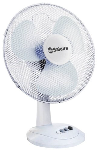 Вентилятор SAKURA SA-14G белый купить,NaN