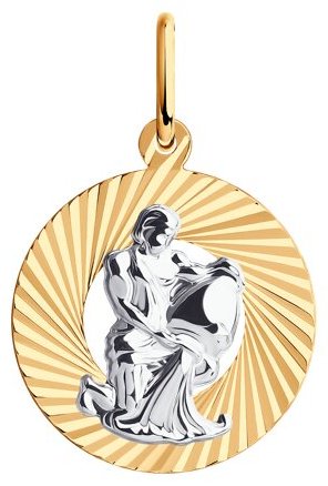 Подвеска SOKOLOV 031375 вес 0.93 г золото, без вставок купить,104652