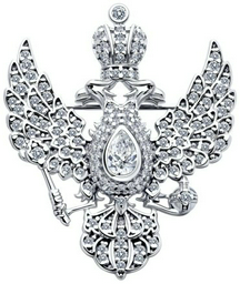 Брошь SOKOLOV 94040282 вес 5.97 г серебро, фианит