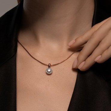 Подвеска Diamant 51-230-02496-1 вес 1.26 г золото, рубин купить,373604