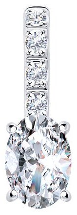 Подвеска Diamant 52-230-02709-1 вес 0.81 г золото, рубин купить,632479