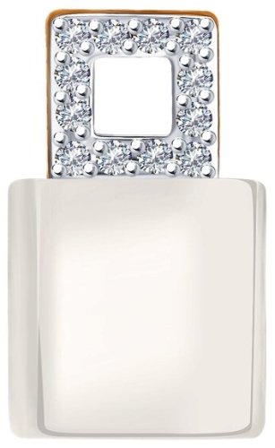 Крестик Diamant 52-130-02044-1 вес 0.42 г золото, бриллиант купить,122138
