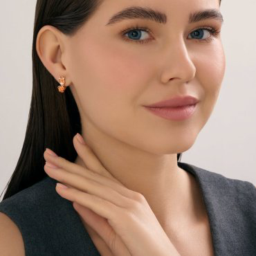 Серьги SOKOLOV 93022464 вес 2.66 г серебро, эмаль купить,23922