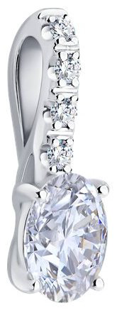 Подвеска Diamant 52-230-02709-1 вес 0.81 г золото, рубин купить,632479