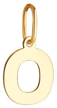 Подвеска Diamant 51-130-01146-1 вес 0.33 г золото, без вставок купить,43339