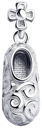 Подвеска Diamant 94-130-01526-1 вес 2.2 г серебро, без вставок купить,8075