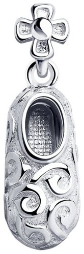 Подвеска Diamant 94-130-01526-1 вес 2.2 г серебро, без вставок купить,8075
