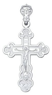 Подвеска SOKOLOV 94120051 вес 3.68 г серебро, без вставок купить,18972