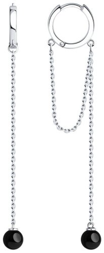 Серьги SOKOLOV 94025302 вес 3.27 г серебро, керамика купить,12302