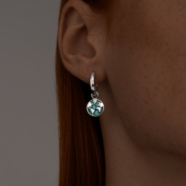 Серьги SOKOLOV 94025984 вес 3.57 г серебро, эмаль купить,25650