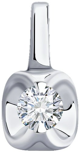 Подвеска Diamant 52-230-01732-1 вес 0.34 золото, бриллиант купить,234061