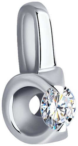 Подвеска Diamant 52-230-01732-1 вес 0.34 золото, бриллиант купить,234061