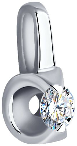 Подвеска Diamant 52-230-01732-1 вес 0.34 золото, бриллиант купить,234061