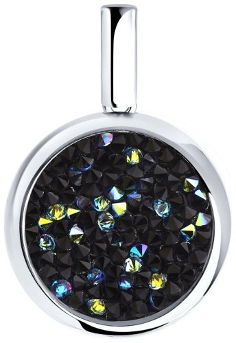 Подвеска SOKOLOV 94031999 вес 3.08 г серебро, кристалл Swarovski купить,29180