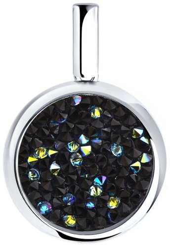 Подвеска SOKOLOV 94031999 вес 3.08 г серебро, кристалл Swarovski купить,29180
