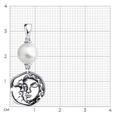 Подвеска Diamant 95-130-01246-1 вес 2.59 г серебро, без вставок - ForteMarket Подвеска Diamant 95-130-01246-1 вес 2.59 г серебро, без вставок купить,0