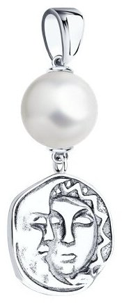 Подвеска Diamant 95-130-01246-1 вес 2.59 г серебро, без вставок купить,17718