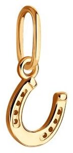 Подвеска Diamant 51-130-01142-1 вес 0.29 г золото, без вставок купить,36998