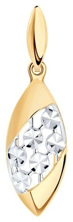 Подвеска Diamant 93-130-00764-1 вес 1.02 г серебро, без вставок купить,13205