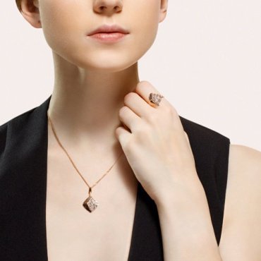 Подвеска Diamant 93-130-00776-1 вес 1.18 г серебро, без вставок купить,NaN