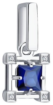 Подвеска Diamant 52-230-01717-1 вес 0.97 г золото, бриллиант купить,264521