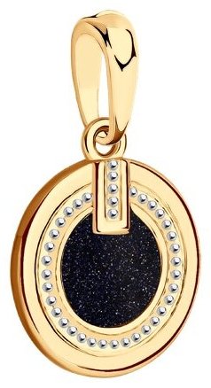 Подвеска SOKOLOV 036358_s вес 1.06 г золото, эмаль купить,116603