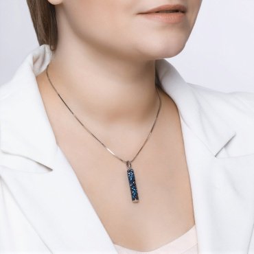 Подвеска SOKOLOV 94032189 вес 2.22 г серебро, кристалл купить,32425