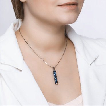 Подвеска SOKOLOV 94032189 вес 2.22 г серебро, кристалл купить,32425
