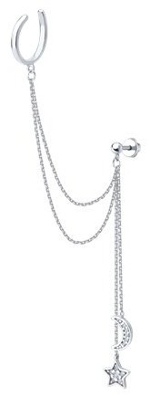 Серьги SOKOLOV 94170387_s вес 2.21 г серебро, фианит купить,NaN