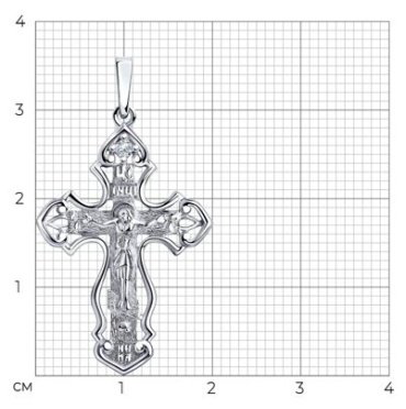 Подвеска Diamant 94-131-00823-1 вес 3.13 г серебро, фианит купить,14754