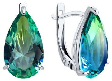 Серьги SOKOLOV 92022818 вес 3.93 г серебро, ситалл купить,19800
