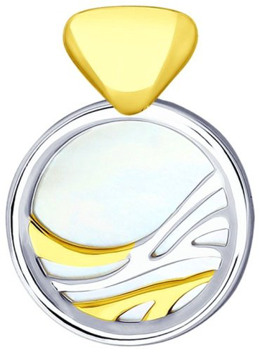 Подвеска SOKOLOV 94032078-sk18 вес 2.37 г серебро, перламутр купить,23576