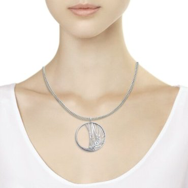 Подвеска SOKOLOV 94032465 вес 4.49 г серебро, без вставок купить,50036
