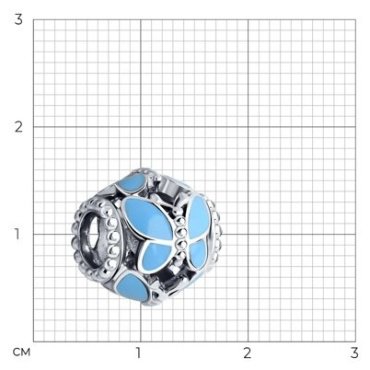 Подвеска SOKOLOV 94032996 вес 3.58 г серебро, эмаль купить,12335