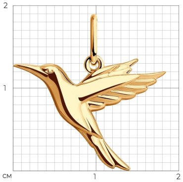 Подвеска SOKOLOV 036421 вес 0.96 г золото, без вставок - ForteMarket Подвеска SOKOLOV 036421 вес 0.96 г золото, без вставок купить,0