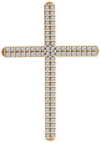 Подвеска SOKOLOV 93030219 вес 1.88 г серебро, фианит купить,13219