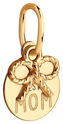 Подвеска SOKOLOV 036413 вес 0.51 г золото, без вставок - ForteMarket Подвеска SOKOLOV 036413 вес 0.51 г золото, без вставок купить,0